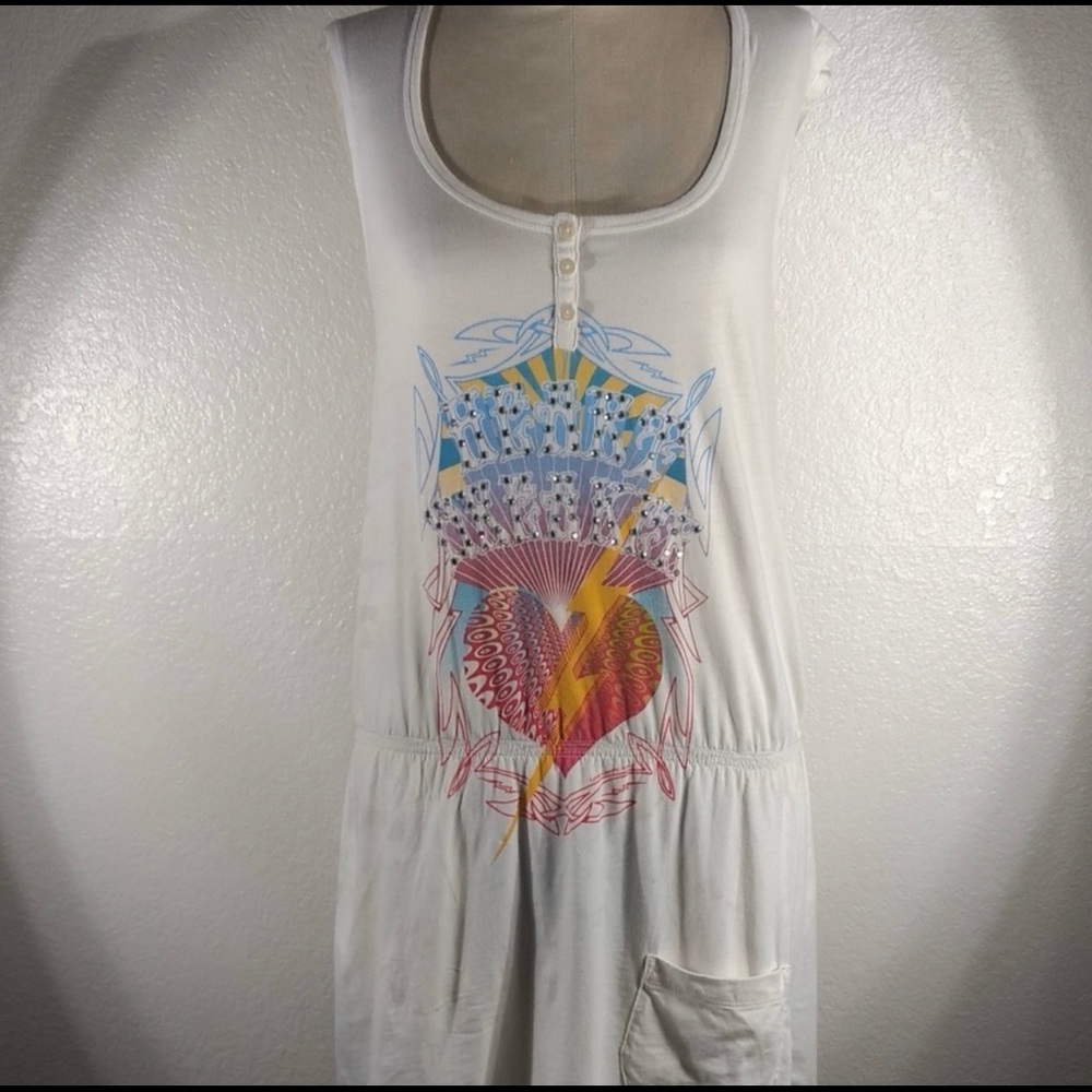 NWT 4LNL Johnny Was Heart Breaker Tunic Sz S